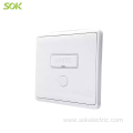 Hot products Fused Outlet 1 Gang switch socket